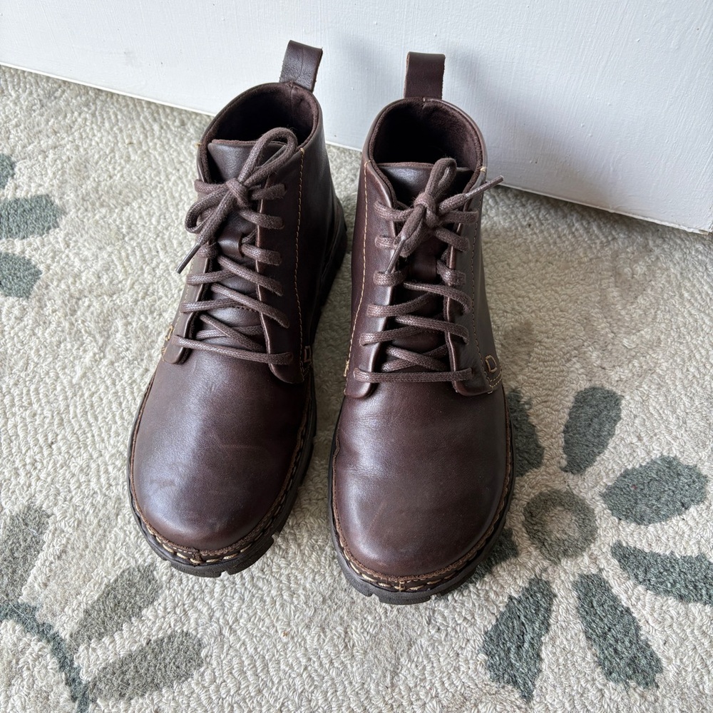 Men's Brown Leather Boots